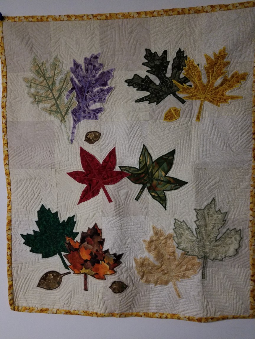 Practice the quilting, practice the&nbsp;quilting