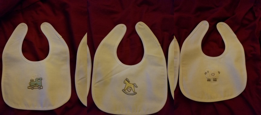 Embroidered Baby Bibs for my future&nbsp;GrandKid?